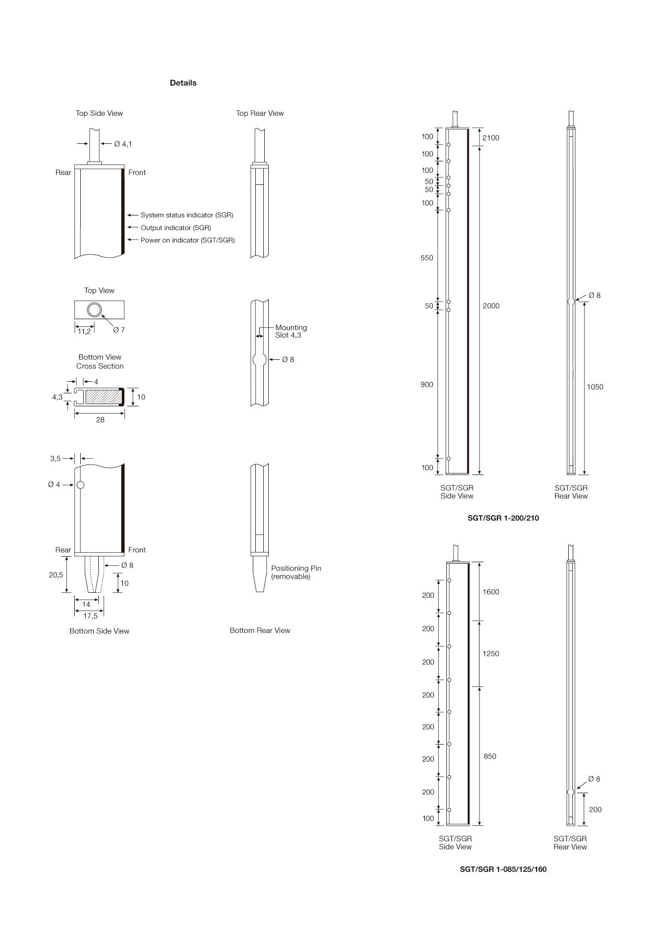 Dimensions