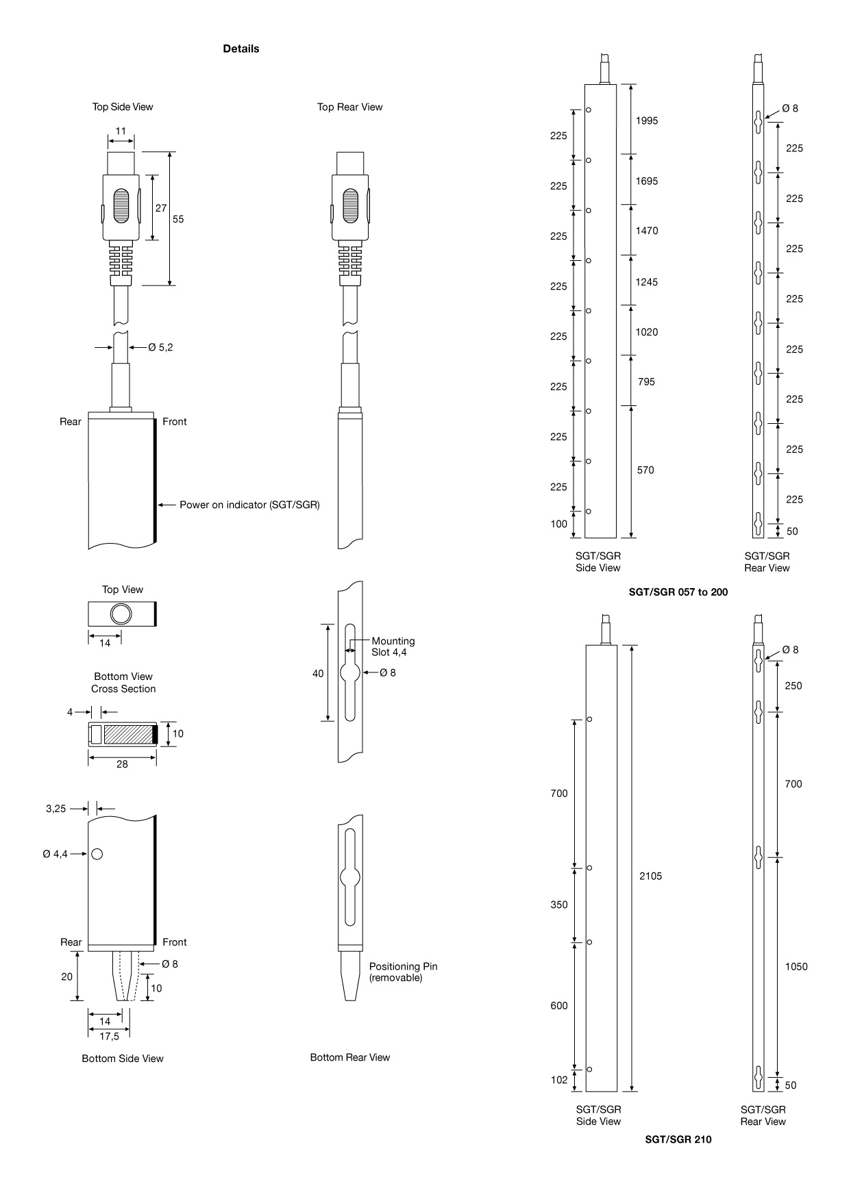 Dimensions