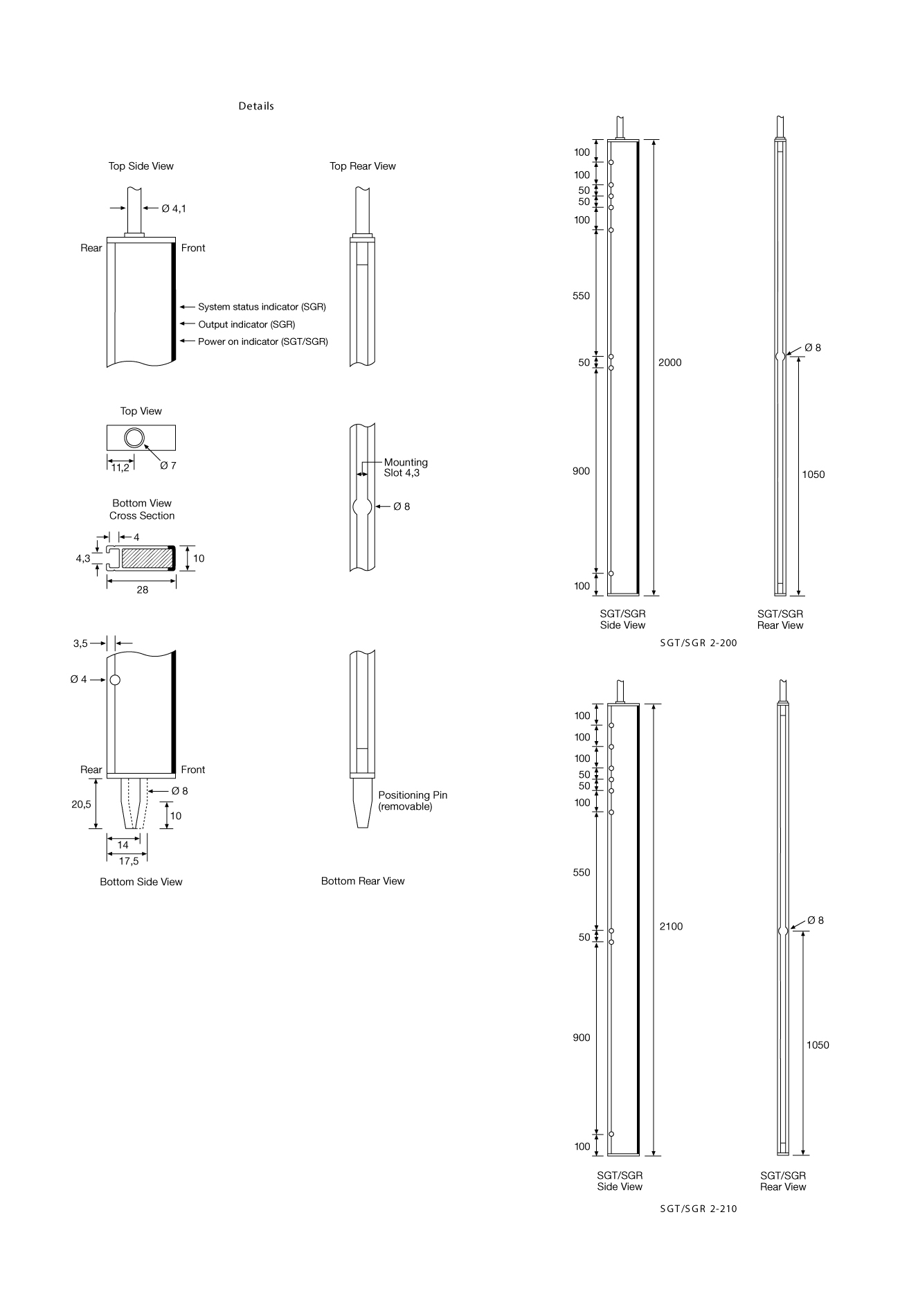 Dimensions