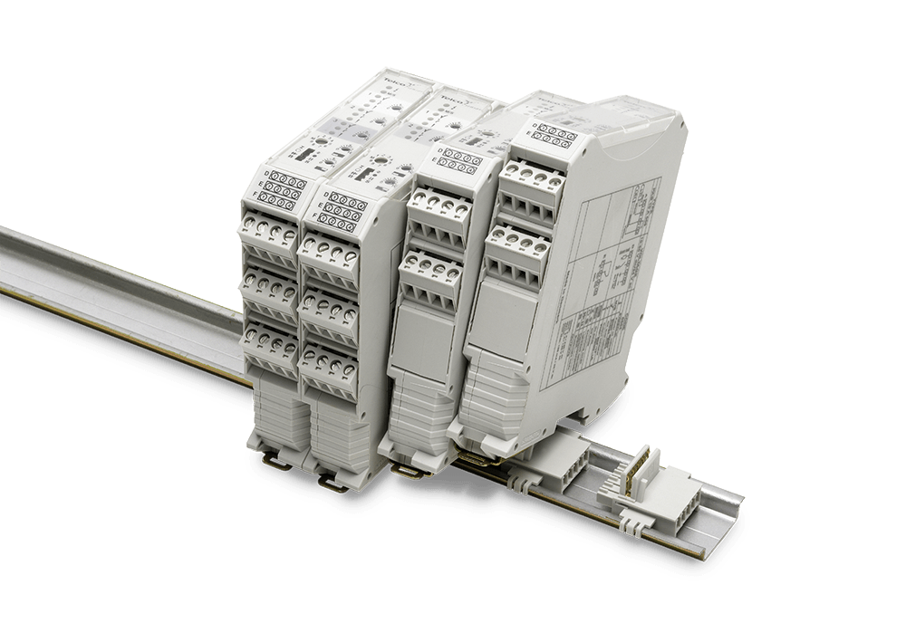 PABA amplifier modules in bus connection