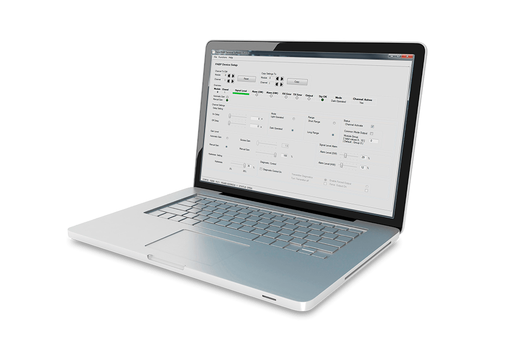 PABP PC Terminal Software